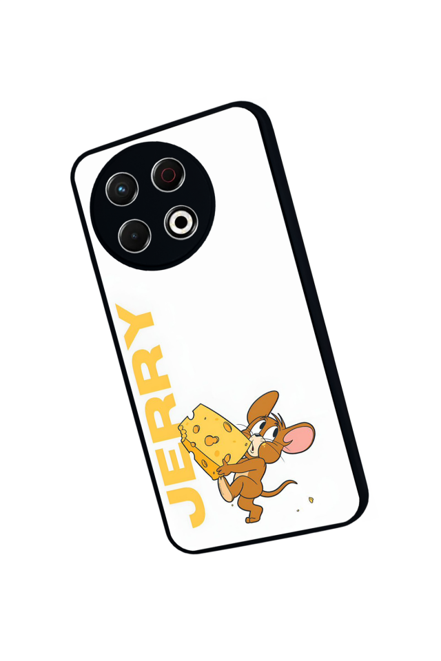 Tecno Spark 30 Pro Uyumlu Tom And Jerry Tasarımlı Glossy Premium Kılıf