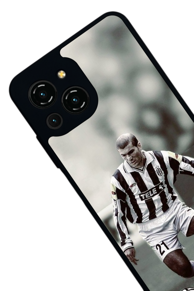 Reeder S23 Pro Max Uyumlu Zidane Tasarımlı Glossy Premium Kılıf