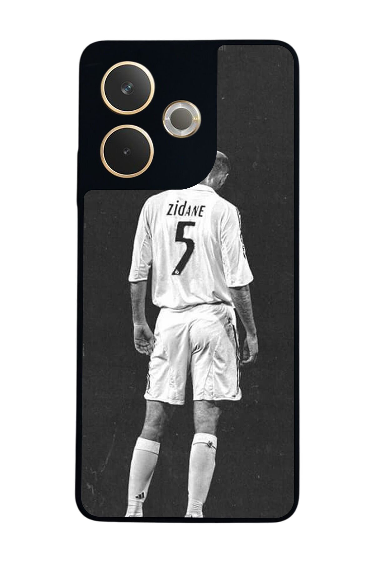 Oppo A5 Pro Uyumlu Zidane Tasarımlı Glossy Premium Kılıf