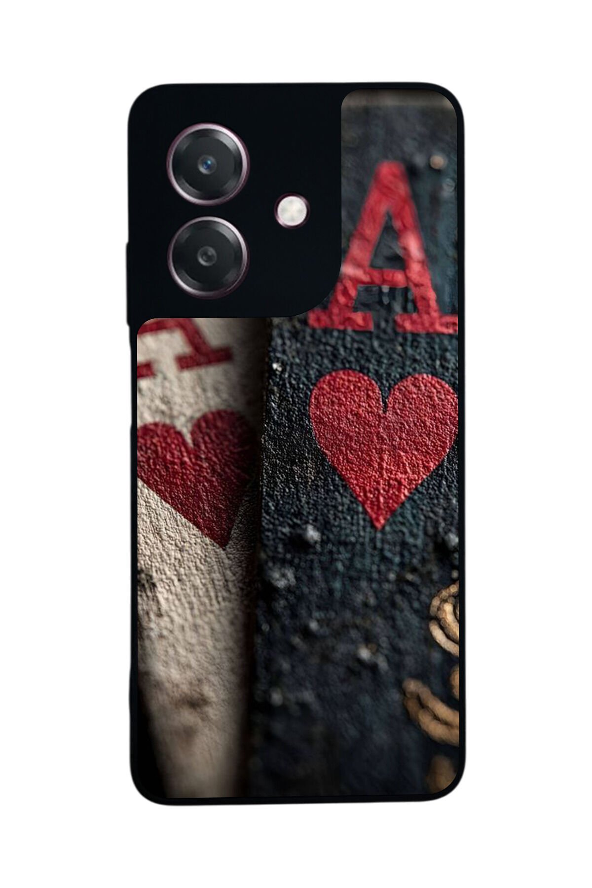 Oppo A3 5G Uyumlu Kart Tasarımlı Glossy Premium Kılıf