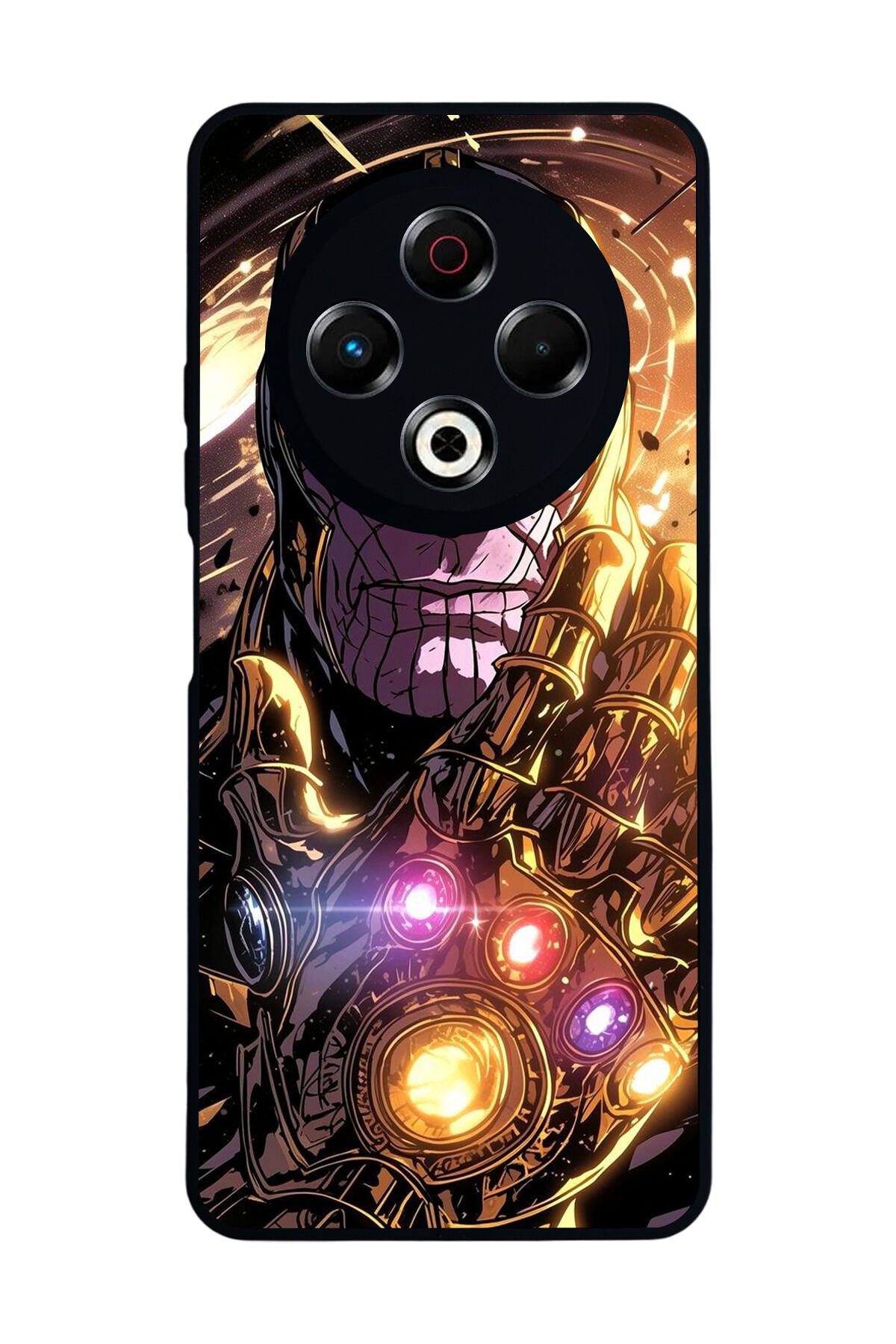 Tecno Spark 30 Uyumlu Thanos Tasarımlı Glossy Premium Kılıf