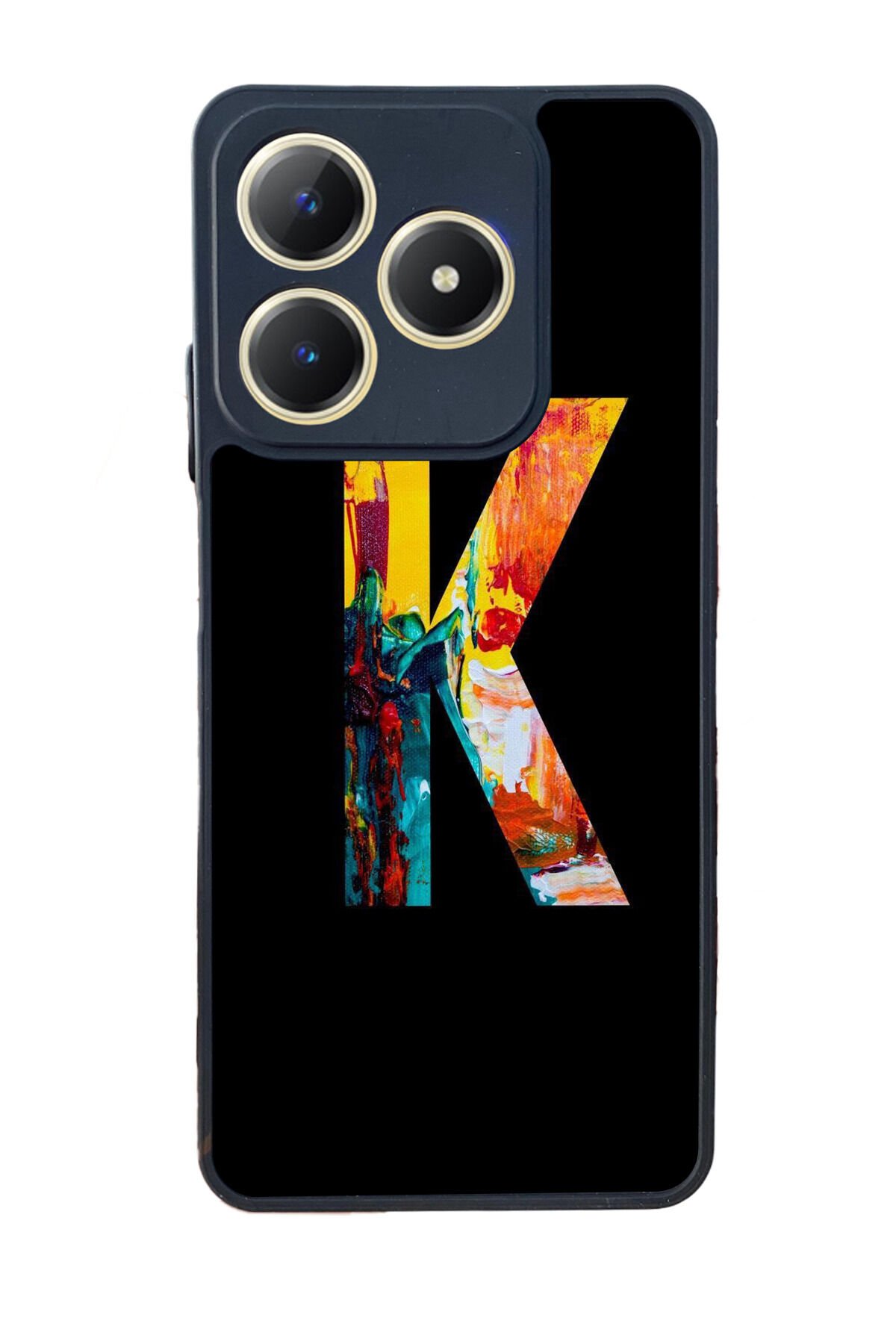 Realme C63 Mat Uyumlu Siyah Kılıf – Yumuşak Silikon, Koruyucu, Şok Emici Kapak