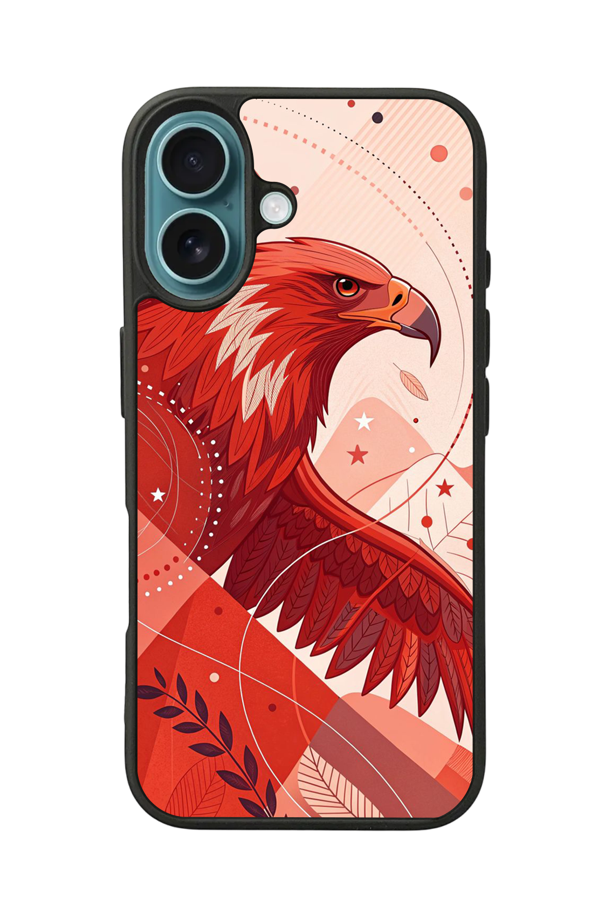 iPhone 16 Uyumlu Besiktas Tasarımlı Glossy Premium Kılıf