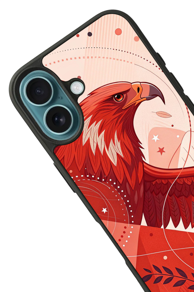 iPhone 16 Uyumlu Besiktas Tasarımlı Glossy Premium Kılıf