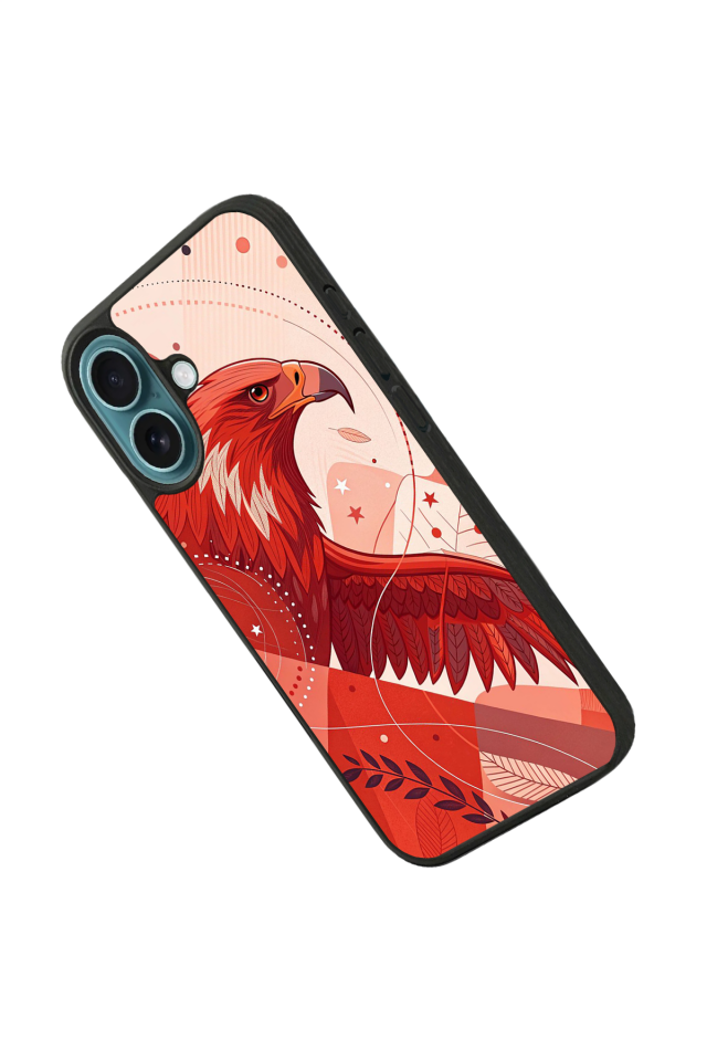 iPhone 16 Uyumlu Besiktas Tasarımlı Glossy Premium Kılıf