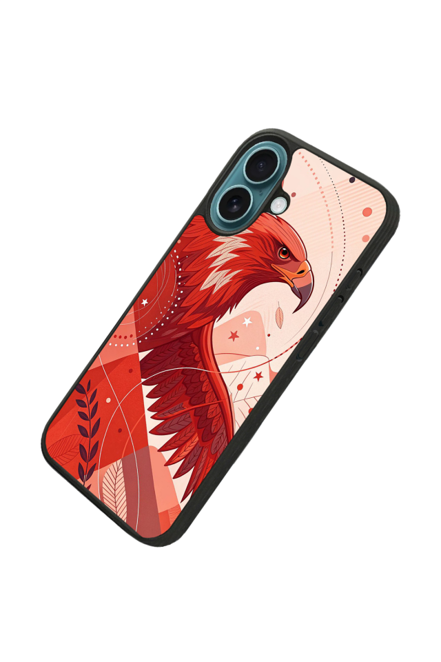 iPhone 16 Uyumlu Besiktas Tasarımlı Glossy Premium Kılıf