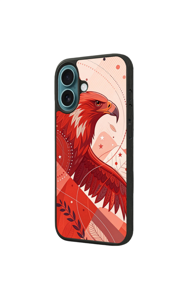 iPhone 16 Uyumlu Besiktas Tasarımlı Glossy Premium Kılıf