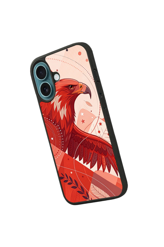 iPhone 16 Uyumlu Besiktas Tasarımlı Glossy Premium Kılıf