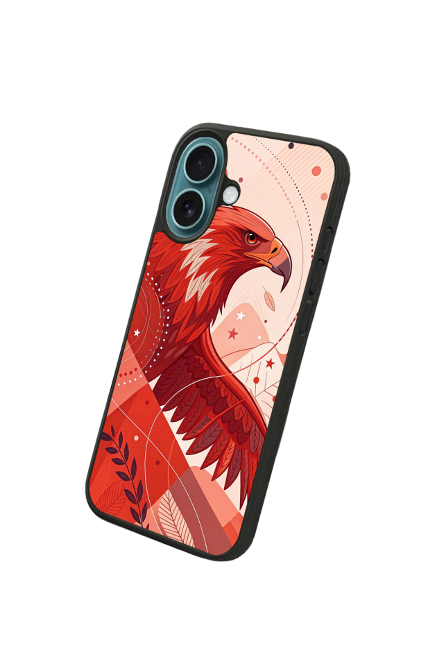 iPhone 16 Uyumlu Besiktas Tasarımlı Glossy Premium Kılıf