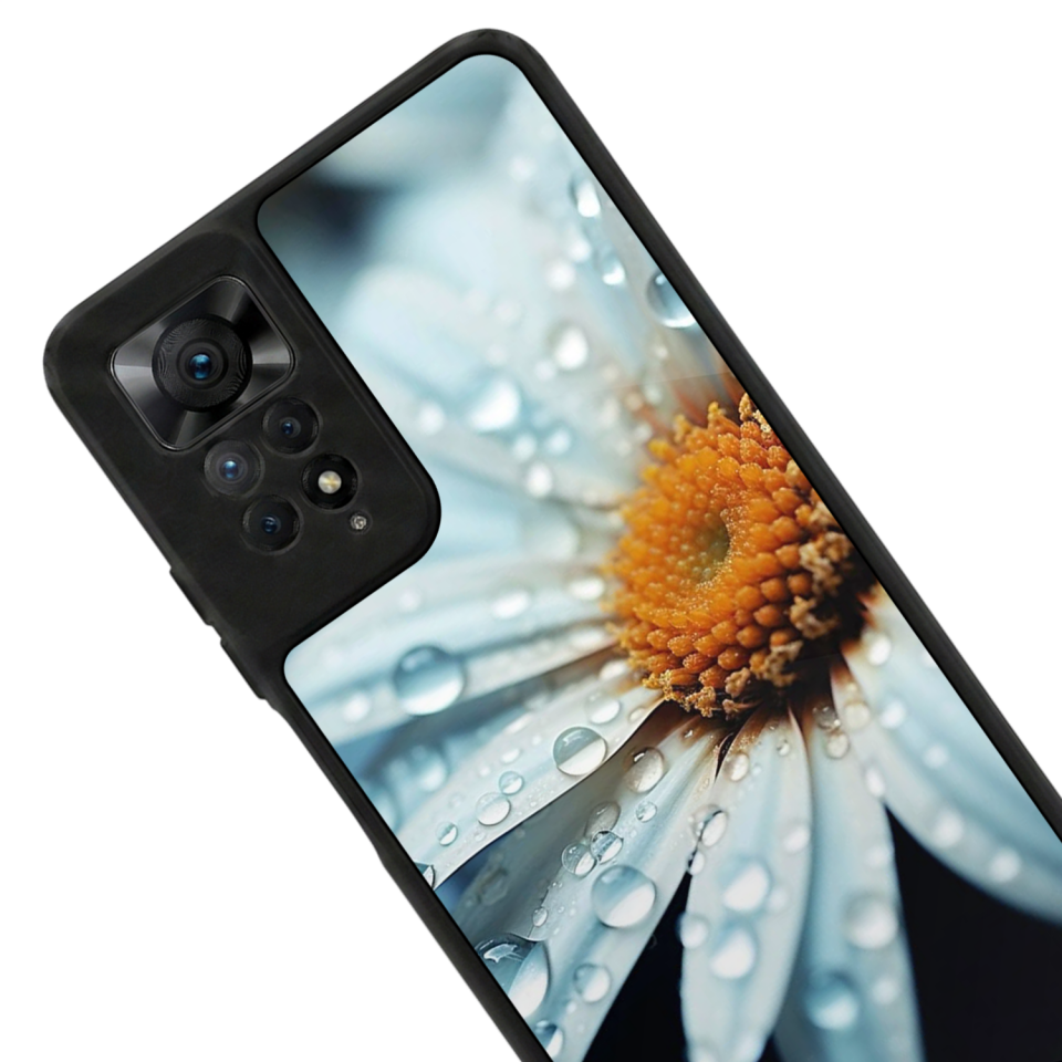 Xiaomi Redmi Note 12 Pro Uyumlu Cicek Tasarımlı Glossy Premium Kılıf