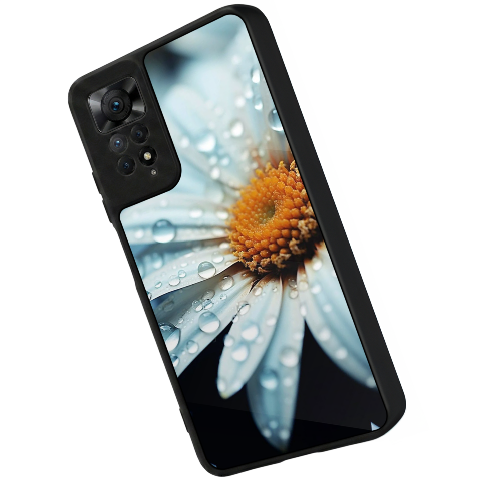 Xiaomi Redmi Note 12 Pro Uyumlu Cicek Tasarımlı Glossy Premium Kılıf