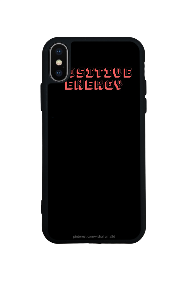 iPhone XS Max Uyumlu Energy Tasarımlı Glossy Premium Kılıf
