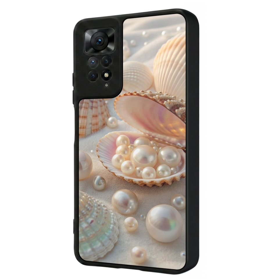 Xiaomi Redmi Note 11 Pro Uyumlu  İnci Tasarımlı Glossy Premium Kılıf