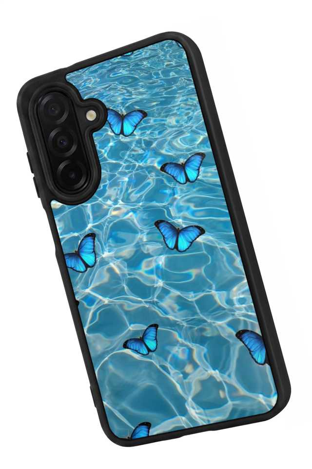 Samsung Galaxy A36 Uyumlu Kelebek Tasarımlı Glossy Premium Kılıf