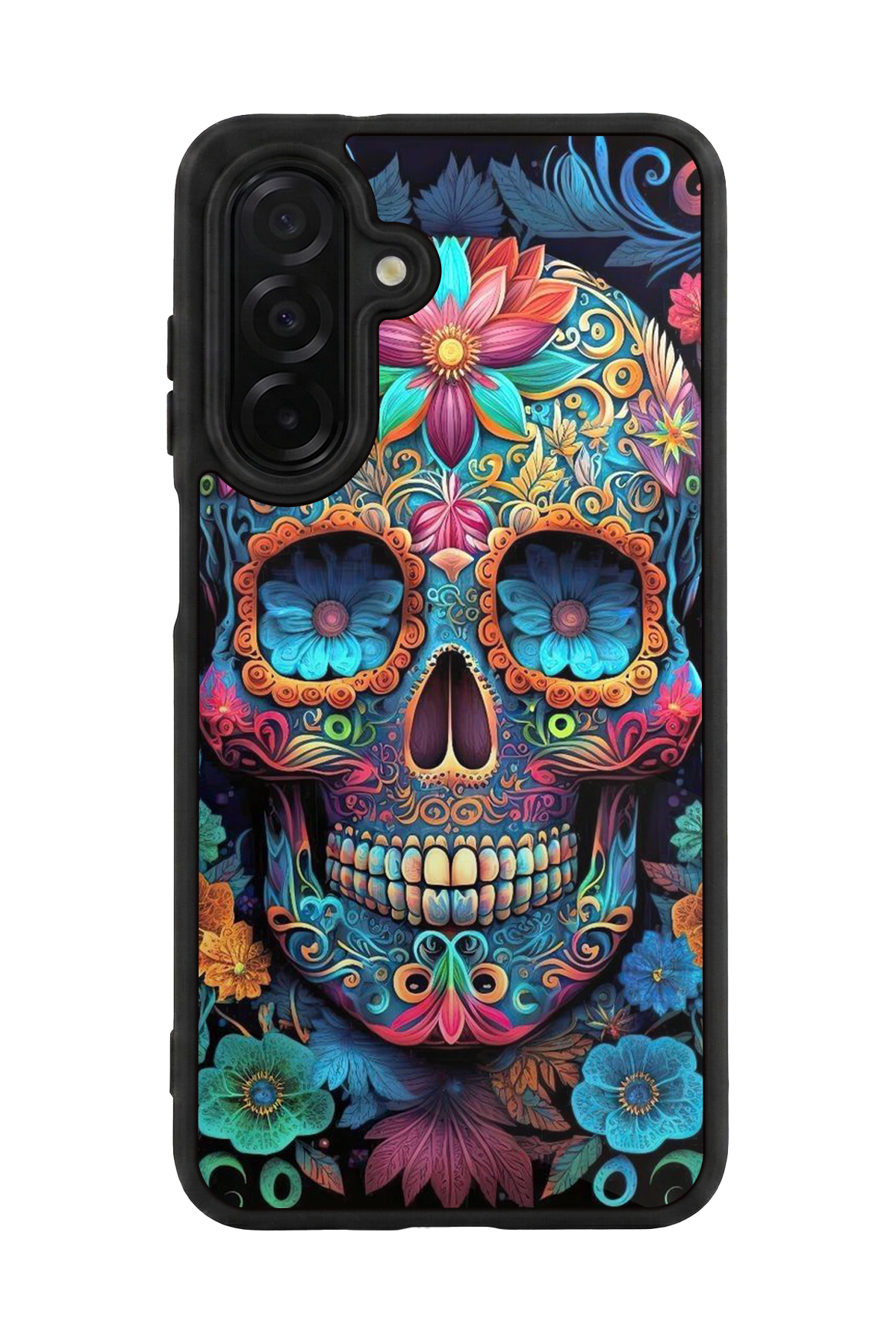 Samsung Galaxy A56 Uyumlu KuruKafa Tasarımlı Glossy Premium Kılıf