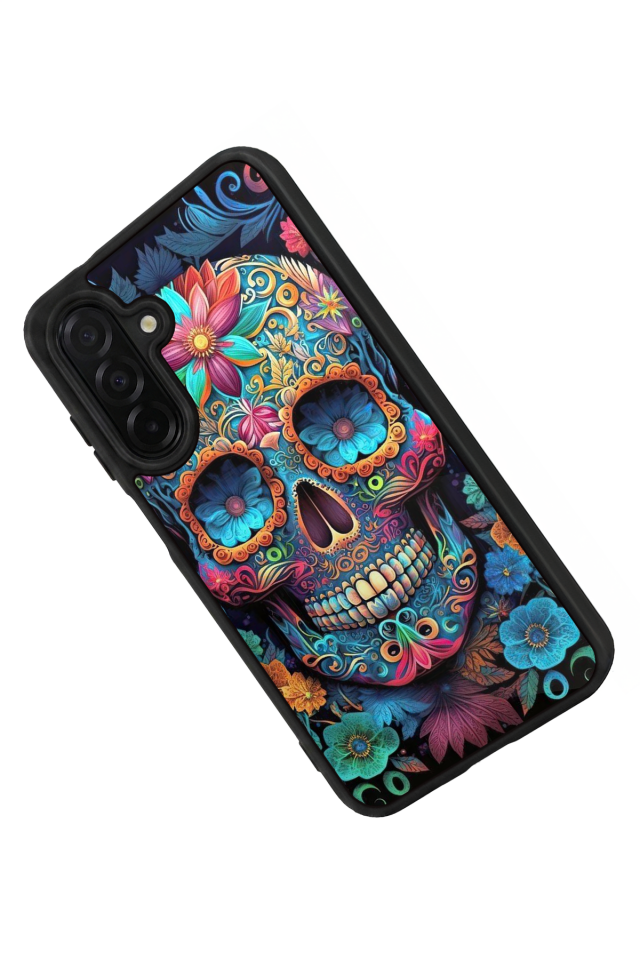 Samsung Galaxy A56 Uyumlu KuruKafa Tasarımlı Glossy Premium Kılıf