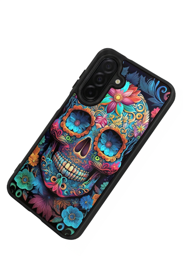 Samsung Galaxy A56 Uyumlu KuruKafa Tasarımlı Glossy Premium Kılıf