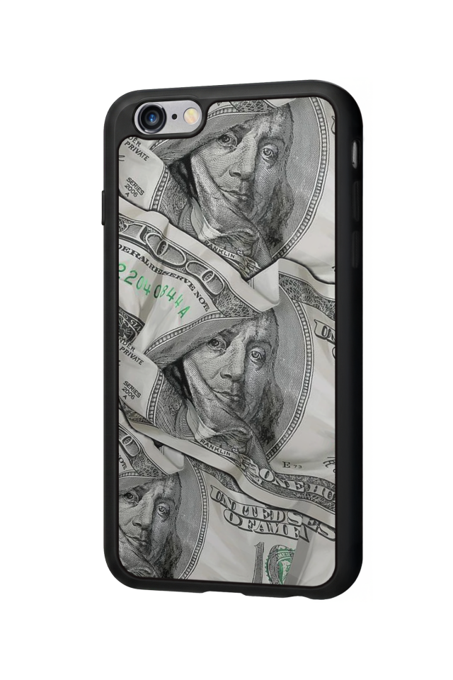 iPhone 6 Plus Uyumlu Money Para Tasarımlı Glossy Premium Kılıf