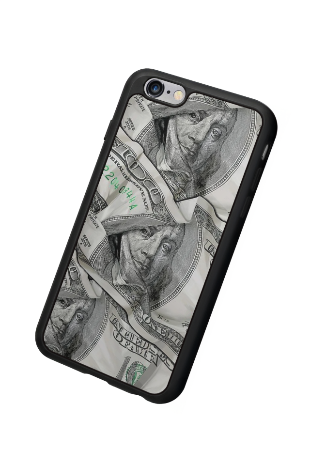 iPhone 6 Plus Uyumlu Money Para Tasarımlı Glossy Premium Kılıf