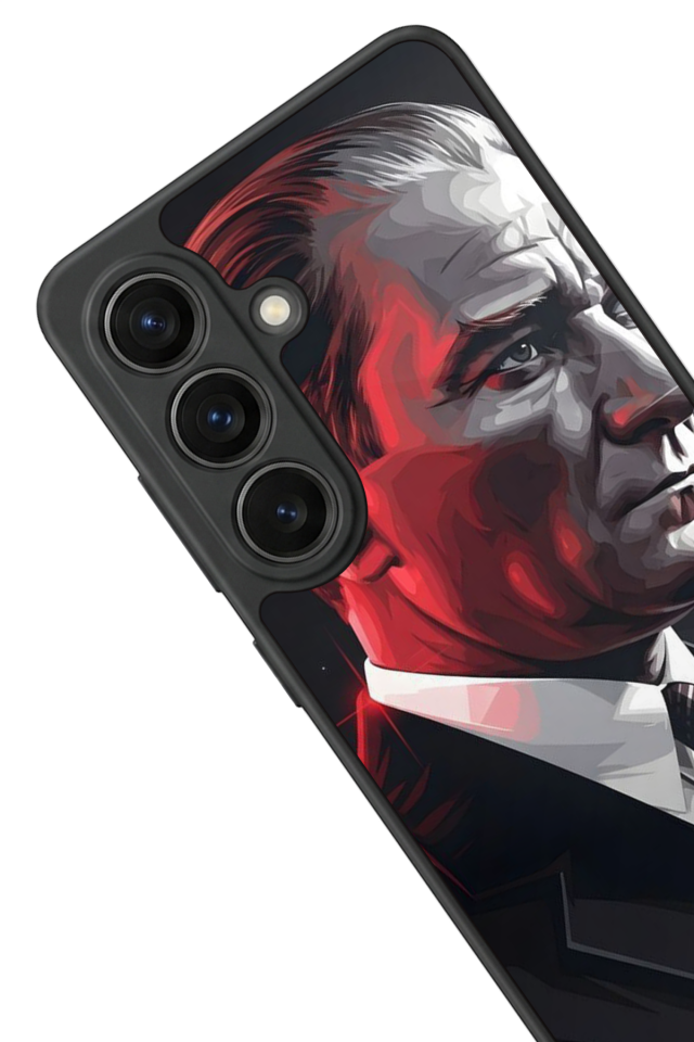 Samsung Galaxy S26 Uyumlu Mustafa Kemal Ataturk Tasarımlı Glossy Premium Kılıf