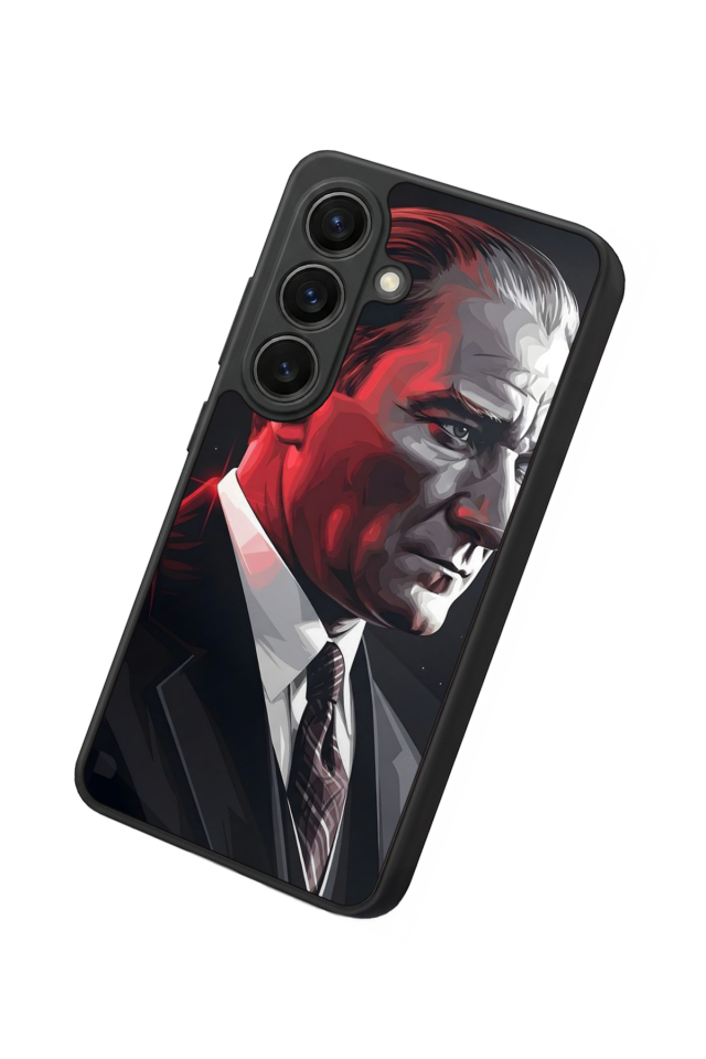 Samsung Galaxy S26 Uyumlu Mustafa Kemal Ataturk Tasarımlı Glossy Premium Kılıf