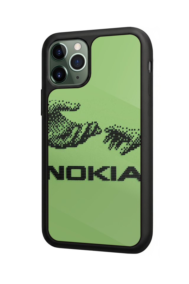 iPhone 11 Pro Uyumlu Nokia Tasarımlı Glossy Premium Kılıf
