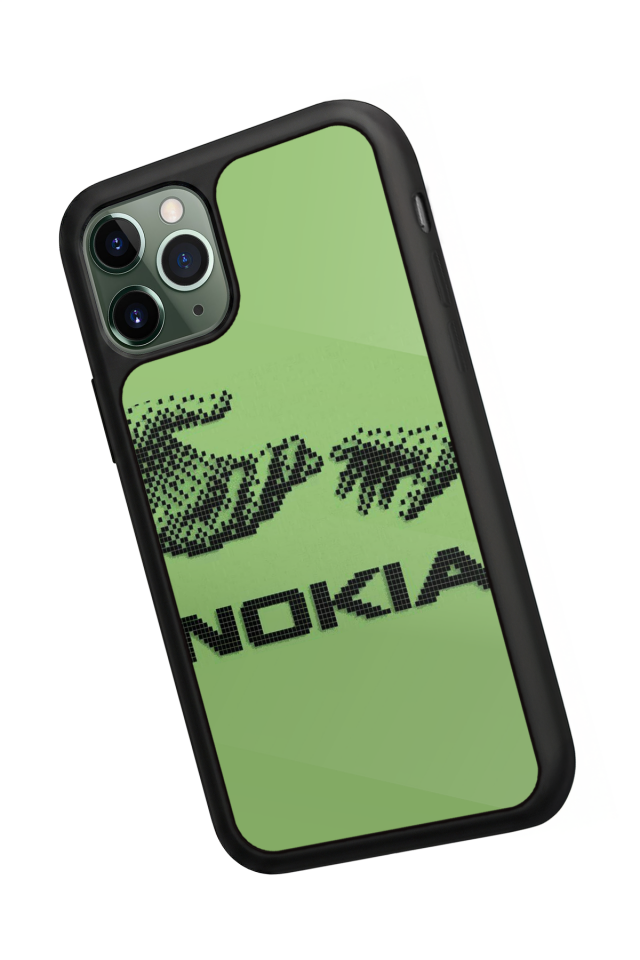 iPhone 11 Pro Uyumlu Nokia Tasarımlı Glossy Premium Kılıf