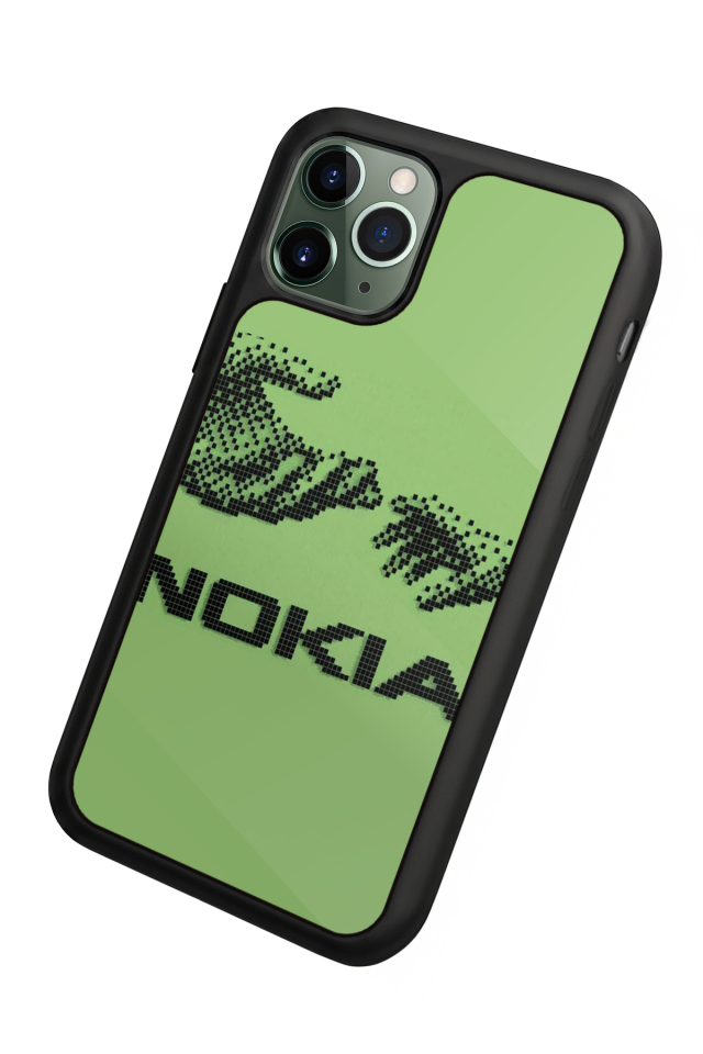 iPhone 11 Pro Uyumlu Nokia Tasarımlı Glossy Premium Kılıf