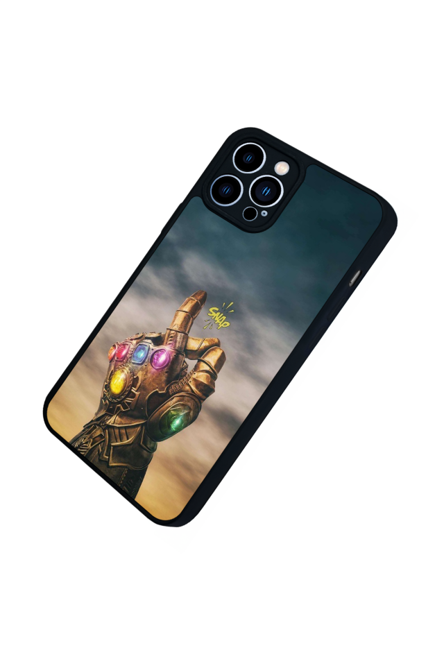 iPhone 12 Pro Max Uyumlu Thanos Tasarımlı Glossy Premium Kılıf