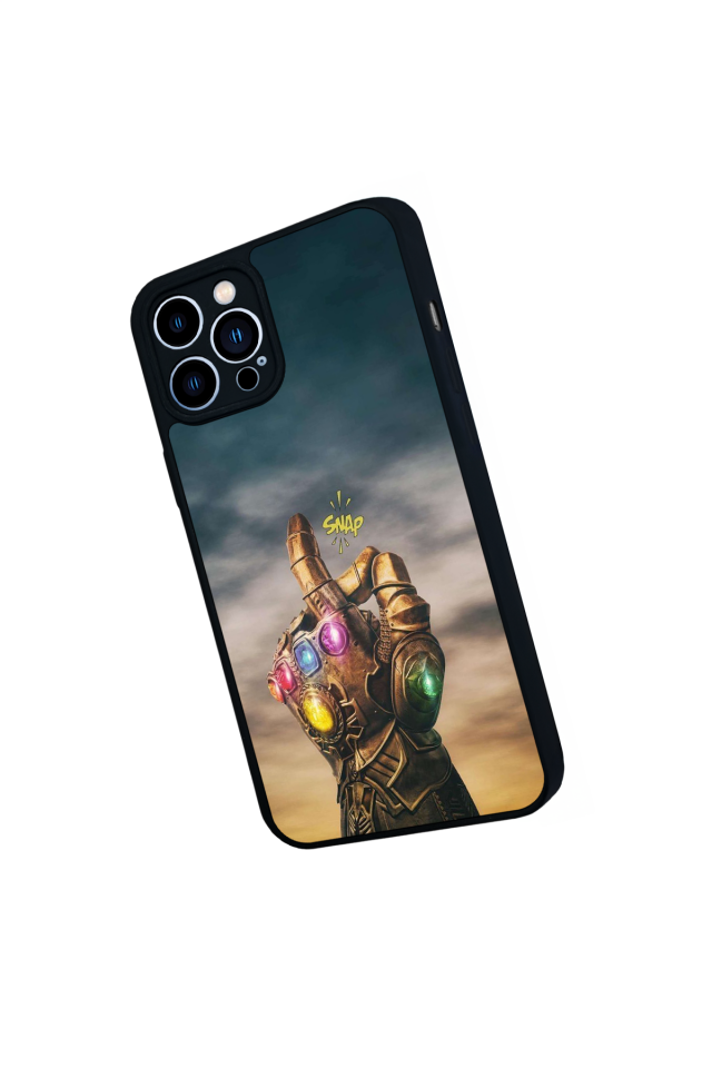 iPhone 12 Pro Max Uyumlu Thanos Tasarımlı Glossy Premium Kılıf