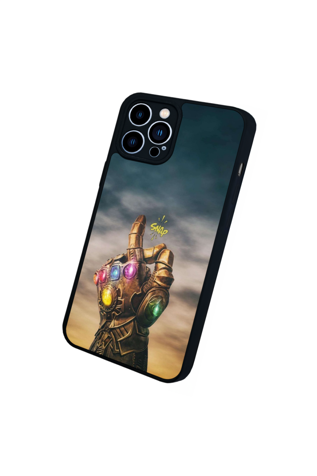 iPhone 12 Pro Max Uyumlu Thanos Tasarımlı Glossy Premium Kılıf