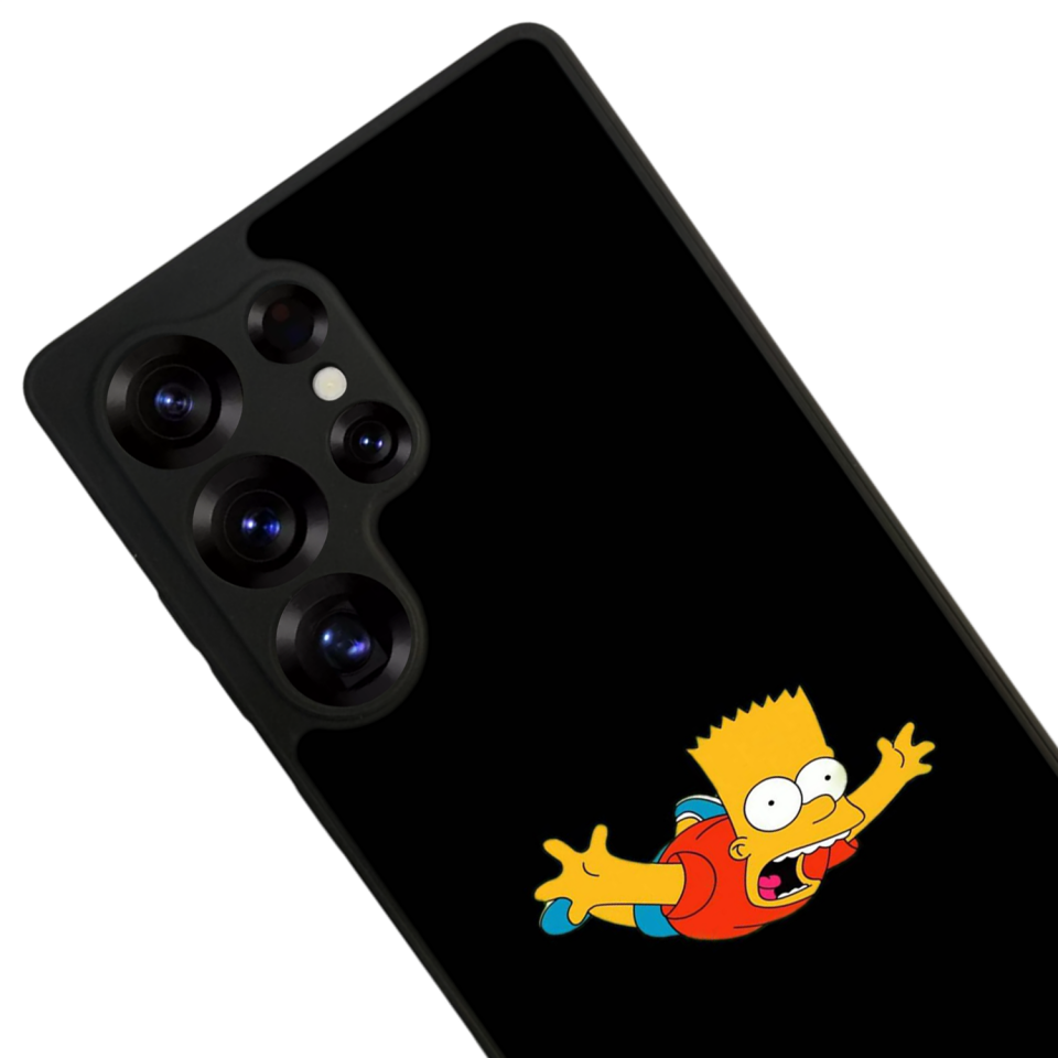 Samsung Galaxy S25 Ultra Uyumlu The Simpsons Tasarımlı Glossy Premium Kılıf