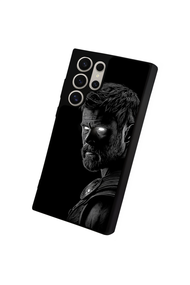 Samsung Galaxy S22 Ultra Uyumlu Thor Tasarımlı Glossy Premium Kılıf