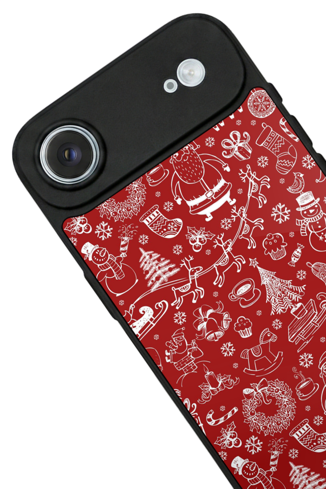 iPhone 17 Air Uyumlu Yilbasi Christmas Tasarımlı Glossy Premium Kılıf