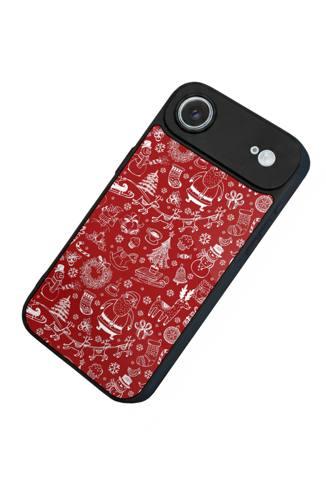 iPhone 17 Air Uyumlu Yilbasi Christmas Tasarımlı Glossy Premium Kılıf