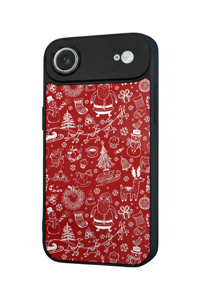 iPhone 17 Air Uyumlu Yilbasi Christmas Tasarımlı Glossy Premium Kılıf