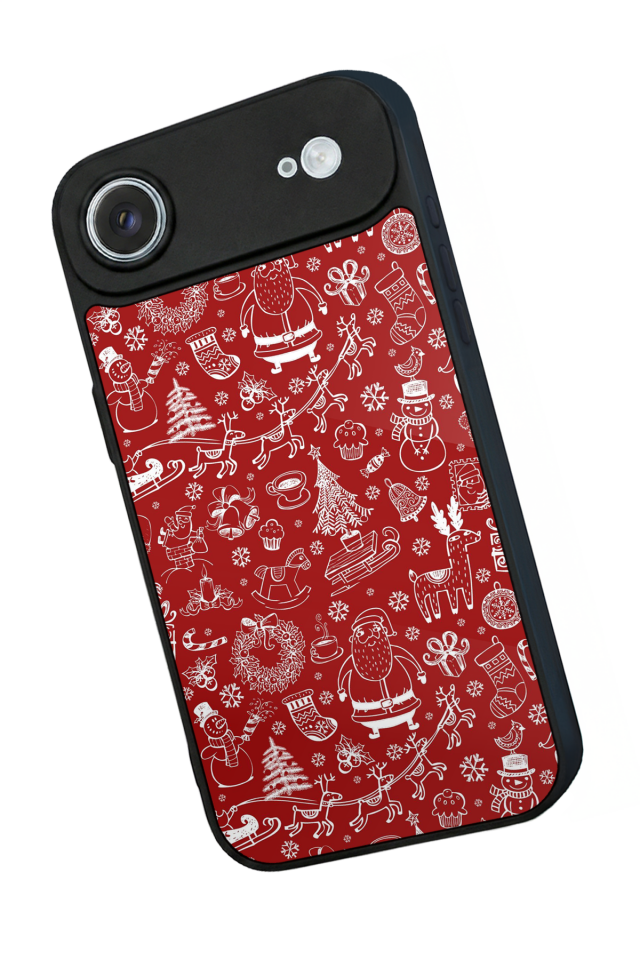 iPhone 17 Air Uyumlu Yilbasi Christmas Tasarımlı Glossy Premium Kılıf