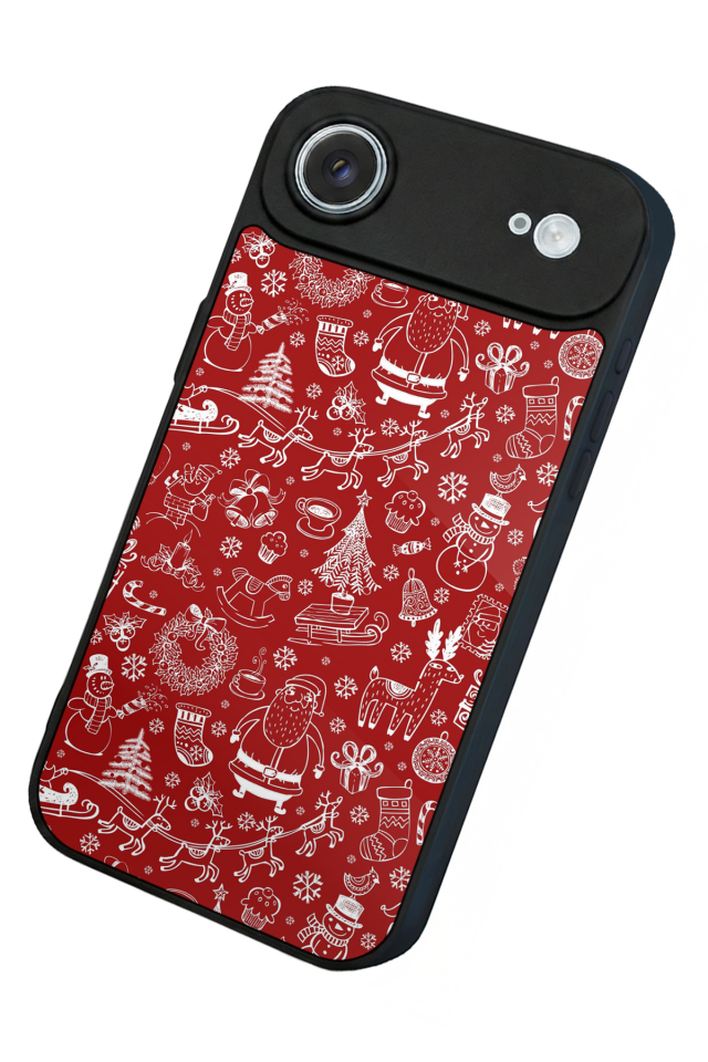 iPhone 17 Air Uyumlu Yilbasi Christmas Tasarımlı Glossy Premium Kılıf