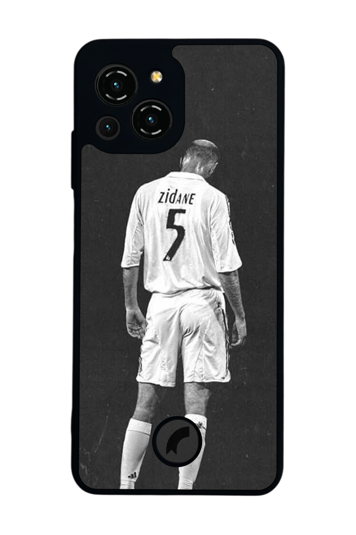 Reeder S23 Pro Max Uyumlu Zidane Tasarımlı Glossy Premium Kılıf