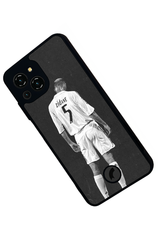 Reeder S23 Pro Max Uyumlu Zidane Tasarımlı Glossy Premium Kılıf