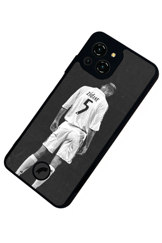 Reeder S23 Pro Max Uyumlu Zidane Tasarımlı Glossy Premium Kılıf