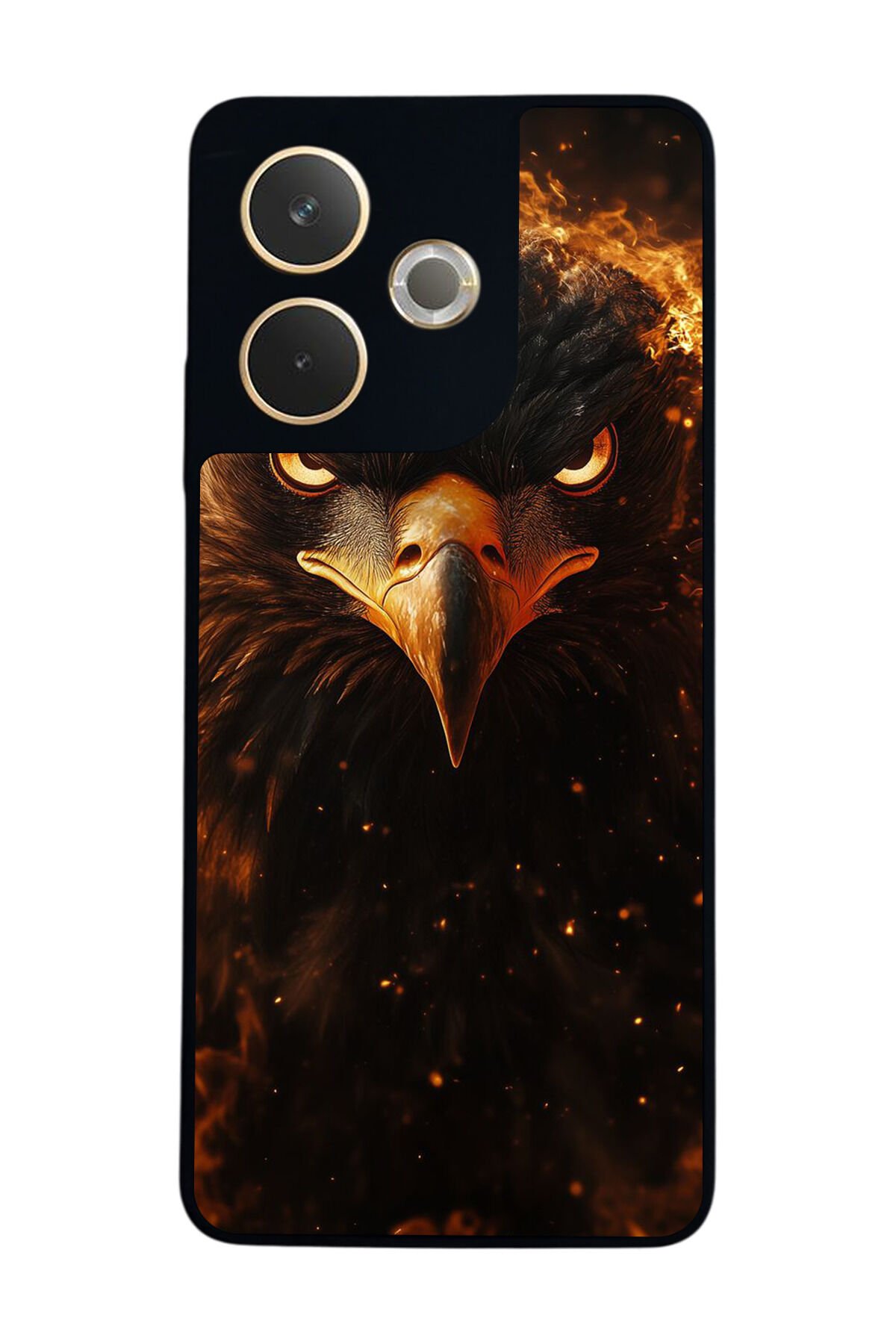 Oppo A5 Pro Uyumlu Besiktas Tasarımlı Glossy Premium Kılıf