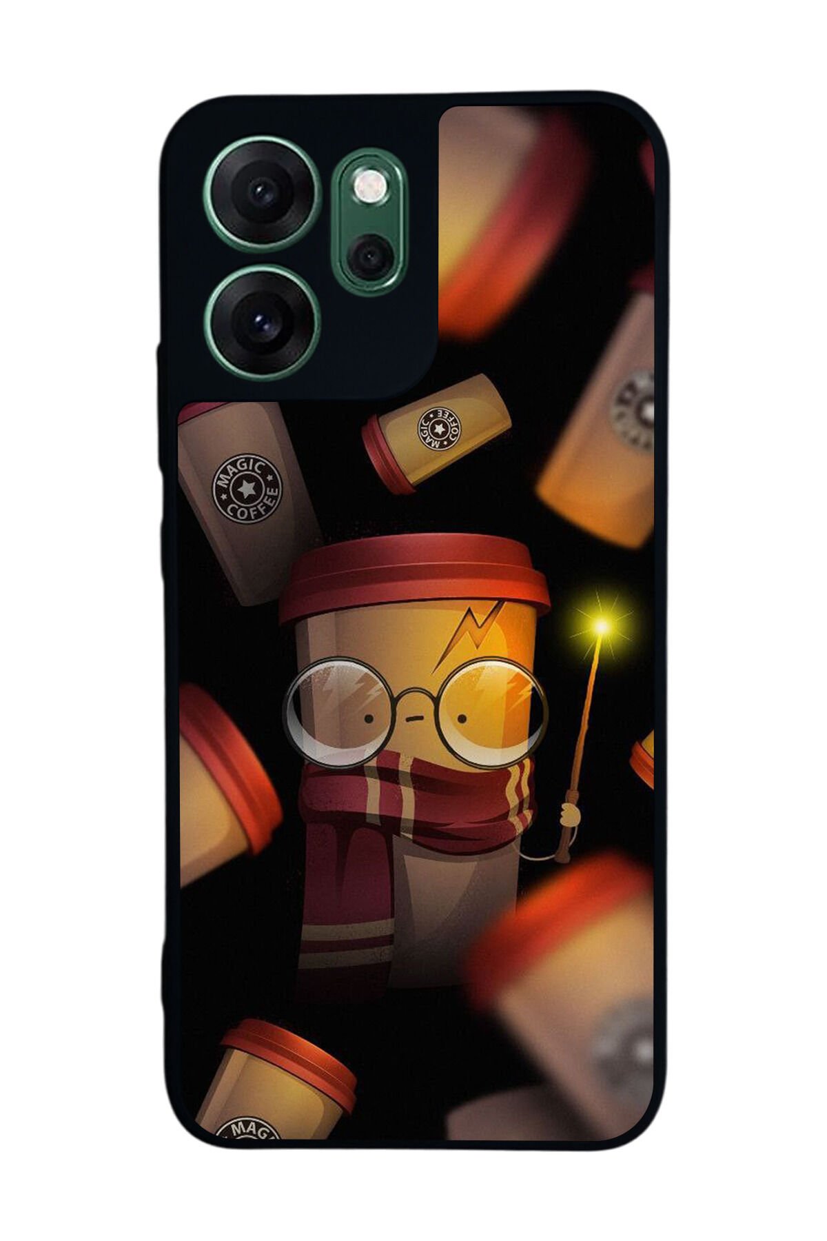 Oppo Reno 14F Uyumlu HarryPotter Tasarımlı Glossy Premium Kılıf