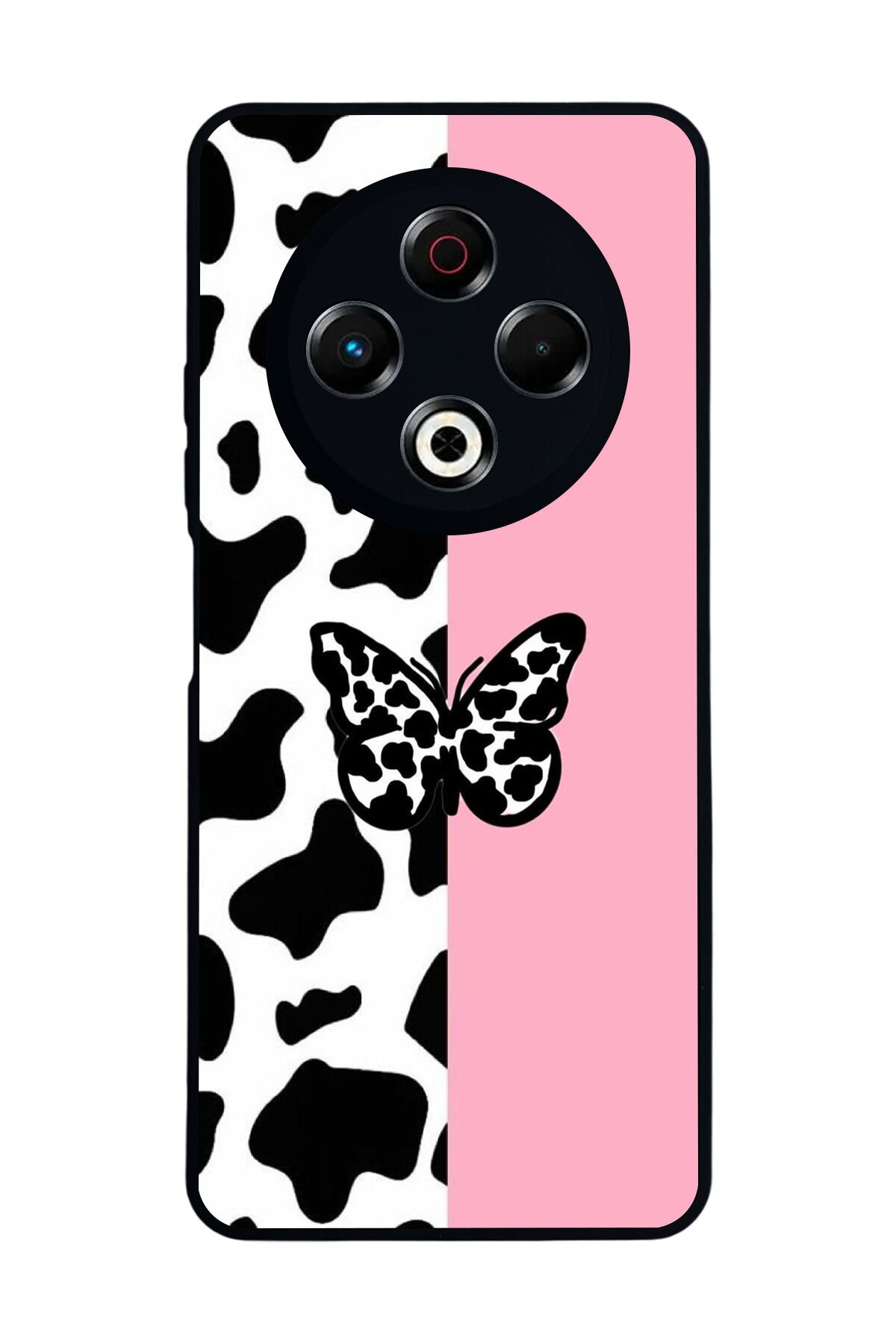 Tecno Spark 30 Uyumlu Kelebek Tasarımlı Glossy Premium Kılıf