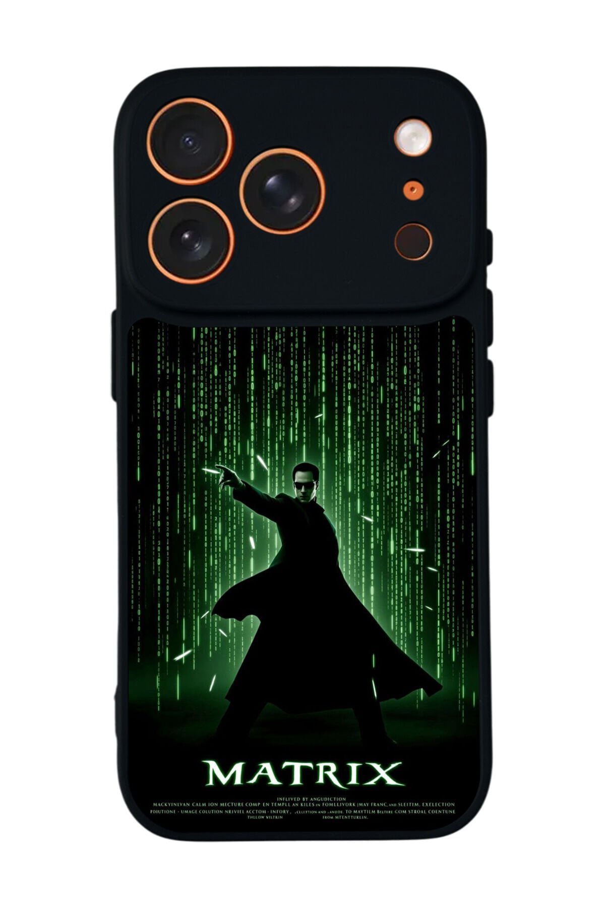 iPhone 17 Pro Max Uyumlu MatriiPhone 17 Pro Max Tasarımlı Glossy Premium Kılıf
