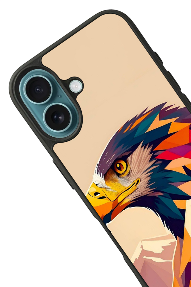 iPhone 16 Uyumlu Besiktas Tasarımlı Glossy Premium Kılıf