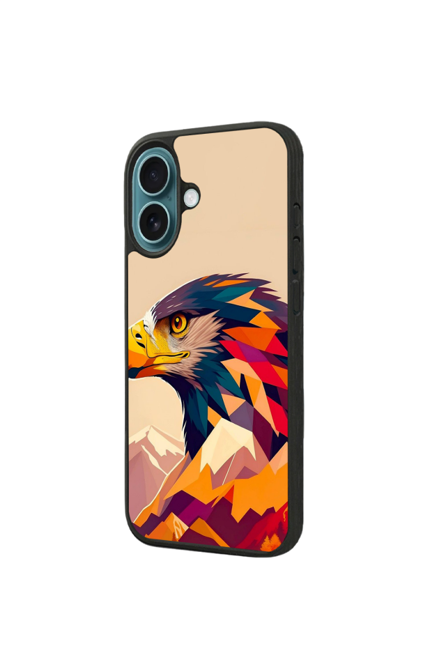 iPhone 16 Uyumlu Besiktas Tasarımlı Glossy Premium Kılıf