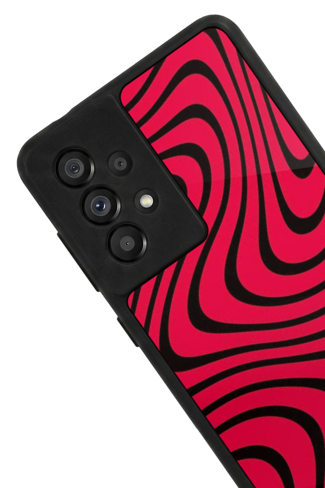 Samsung Galaxy A73 Uyumlu Çizgi Sanatı Tasarımlı Glossy Premium Kılıf