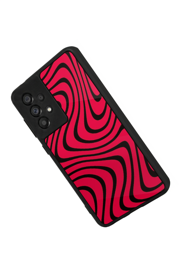 Samsung Galaxy A73 Uyumlu Çizgi Sanatı Tasarımlı Glossy Premium Kılıf