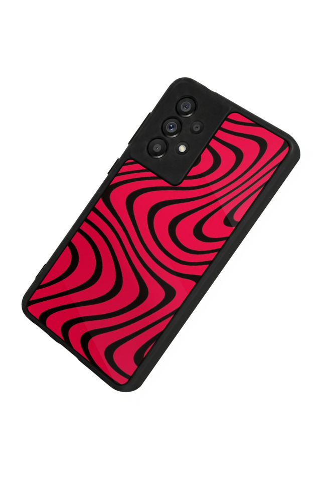 Samsung Galaxy A73 Uyumlu Çizgi Sanatı Tasarımlı Glossy Premium Kılıf